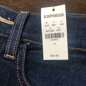 Express jean shorts